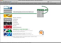 webdesign für www.praegler.at
